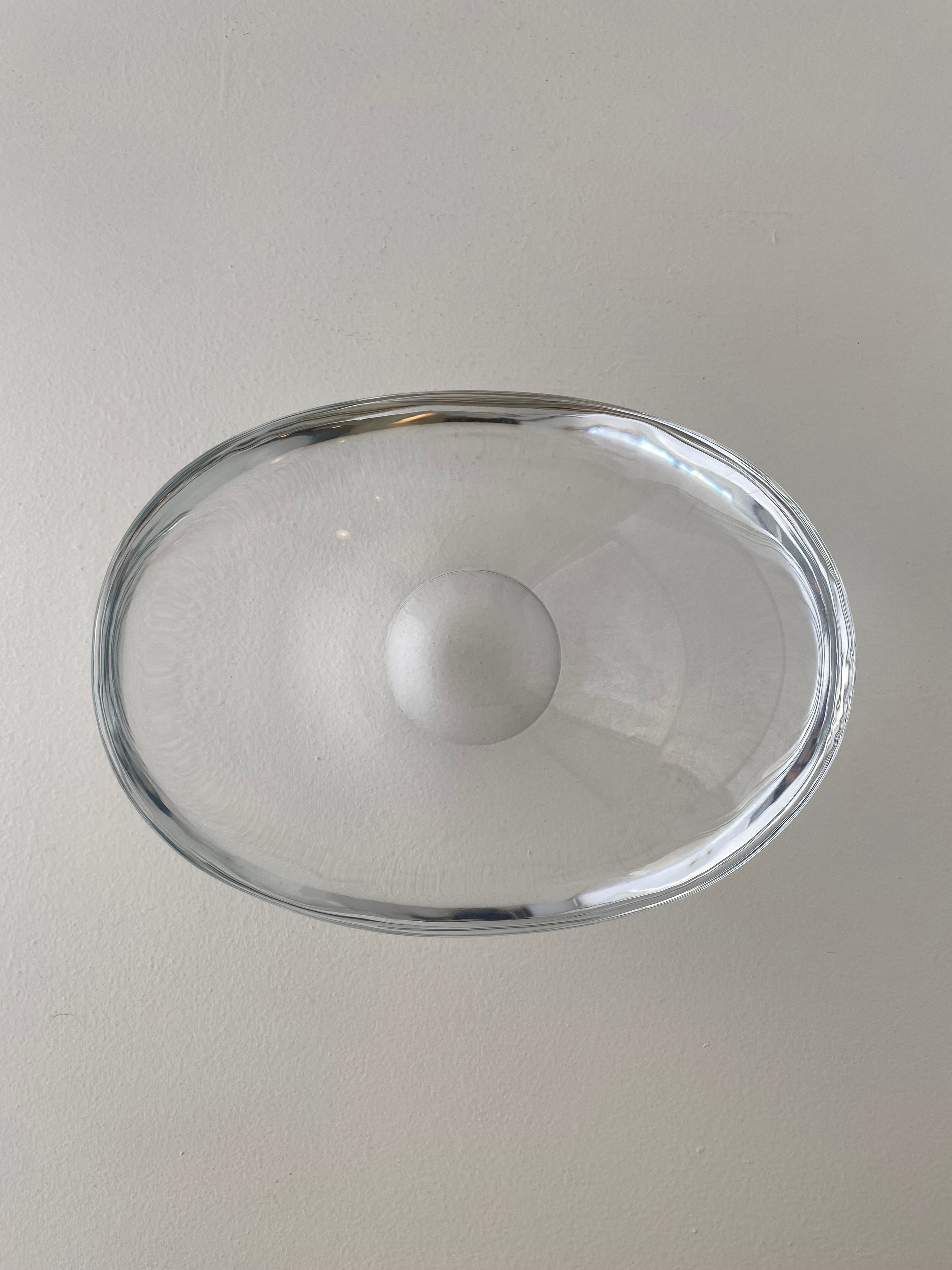 Glas skål