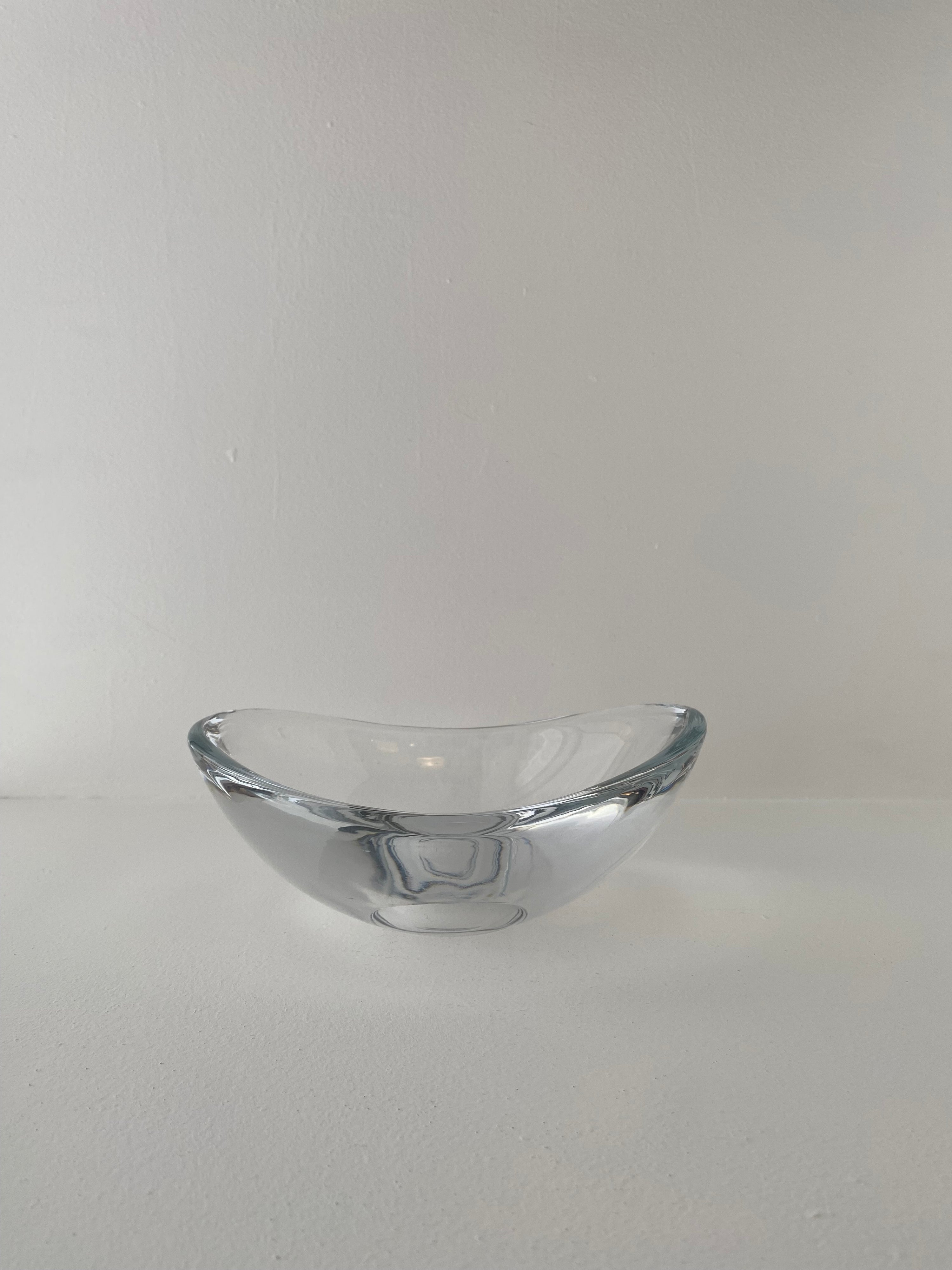 Glas skål