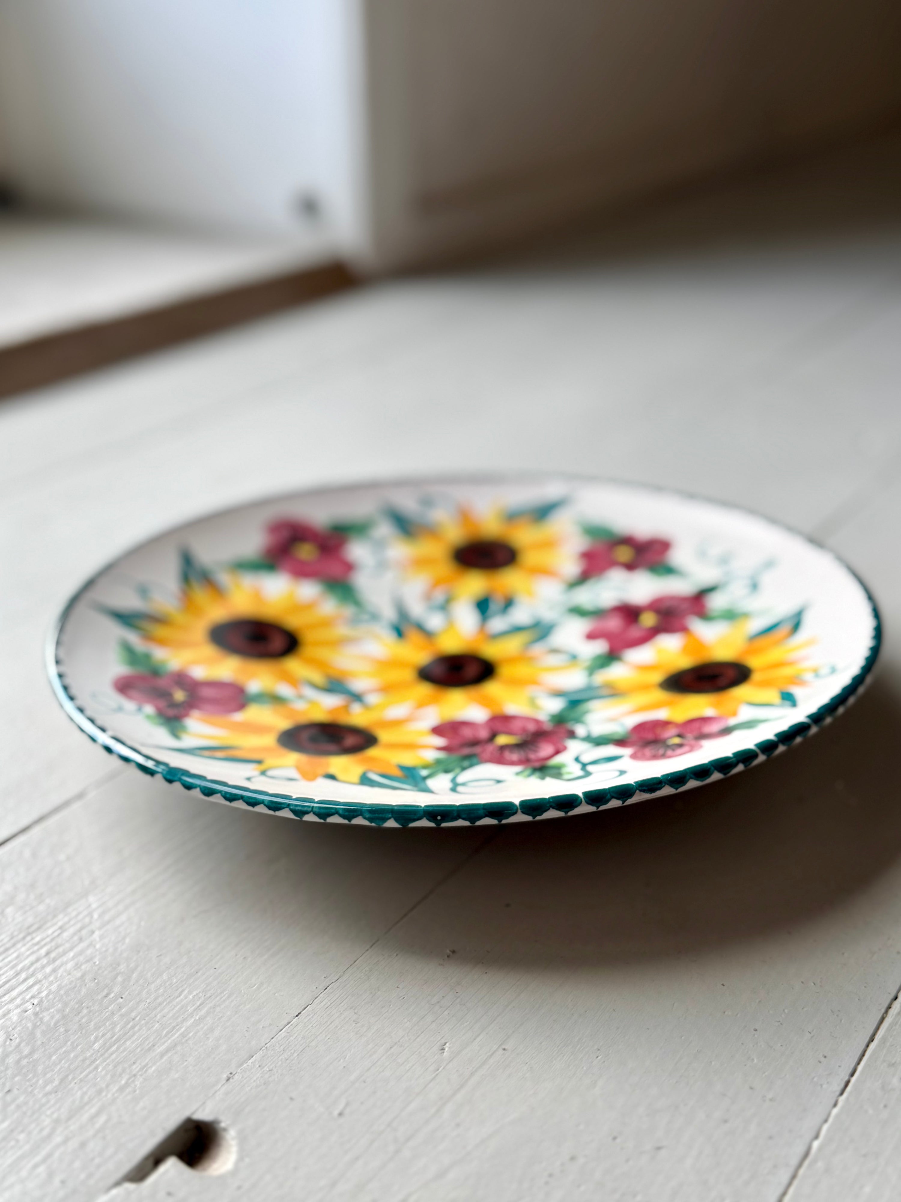 Blomstret fad fra Juelsminde 2