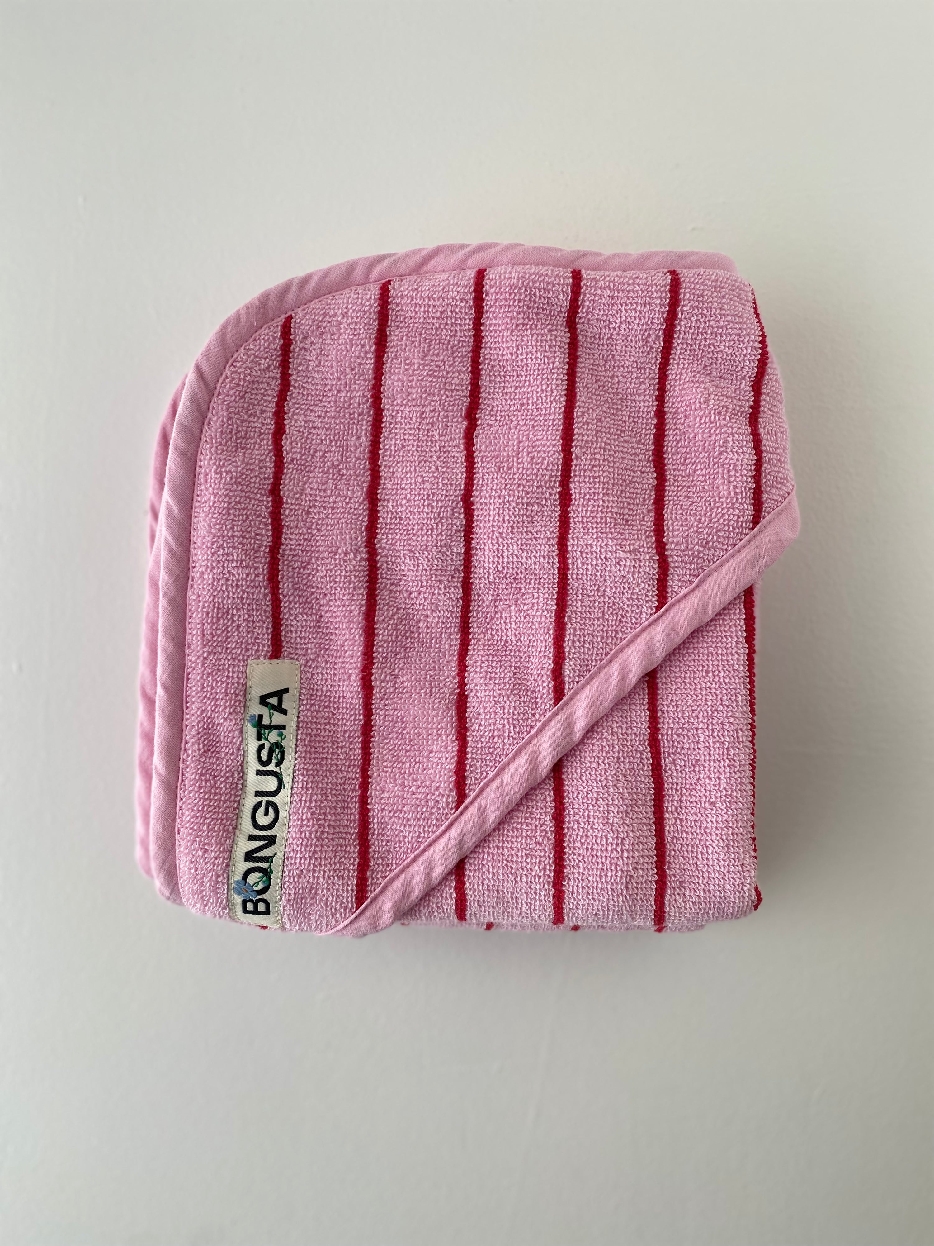 Naram Baby towel, Baby Pink & Ski patrol