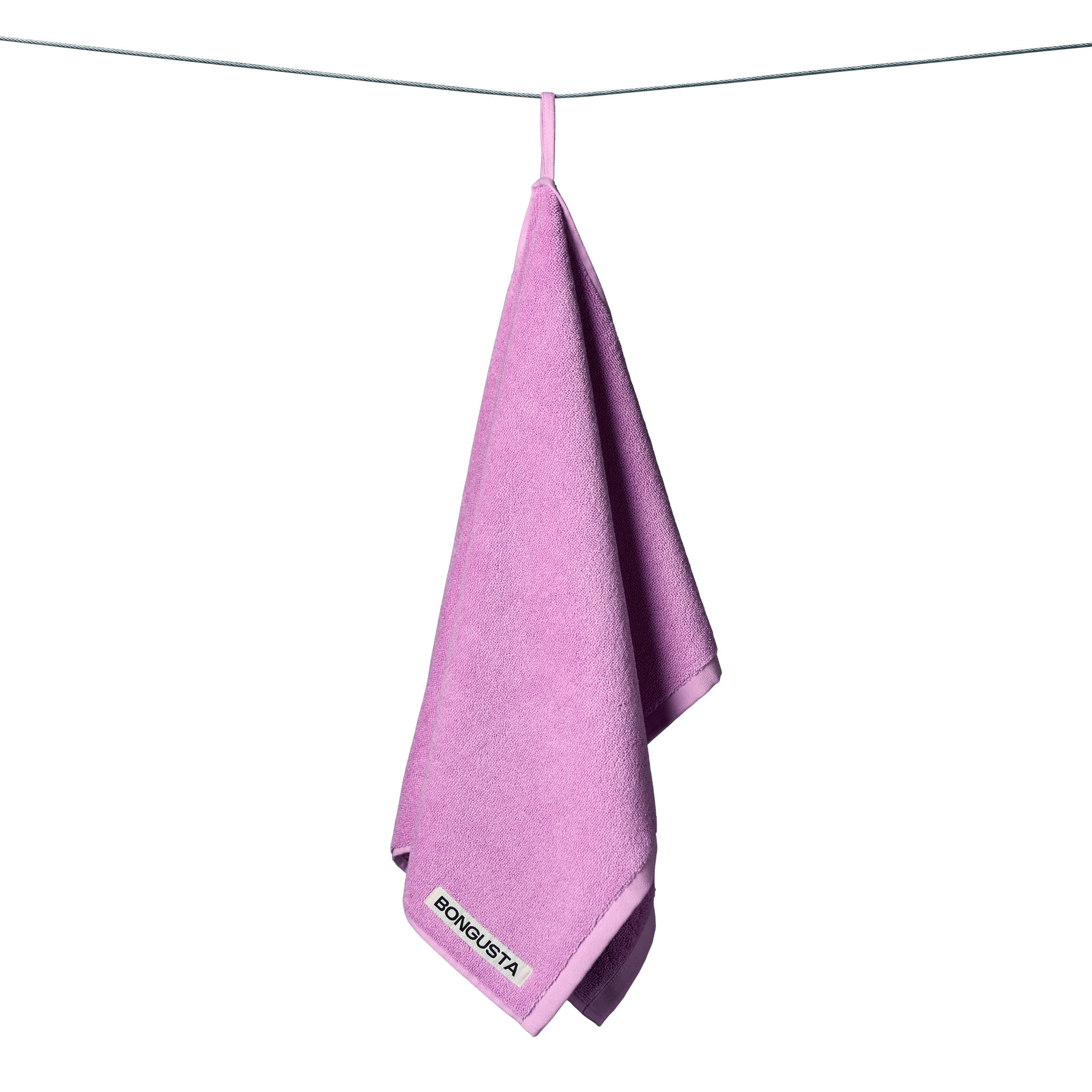 Naram towels, soft fuchsia