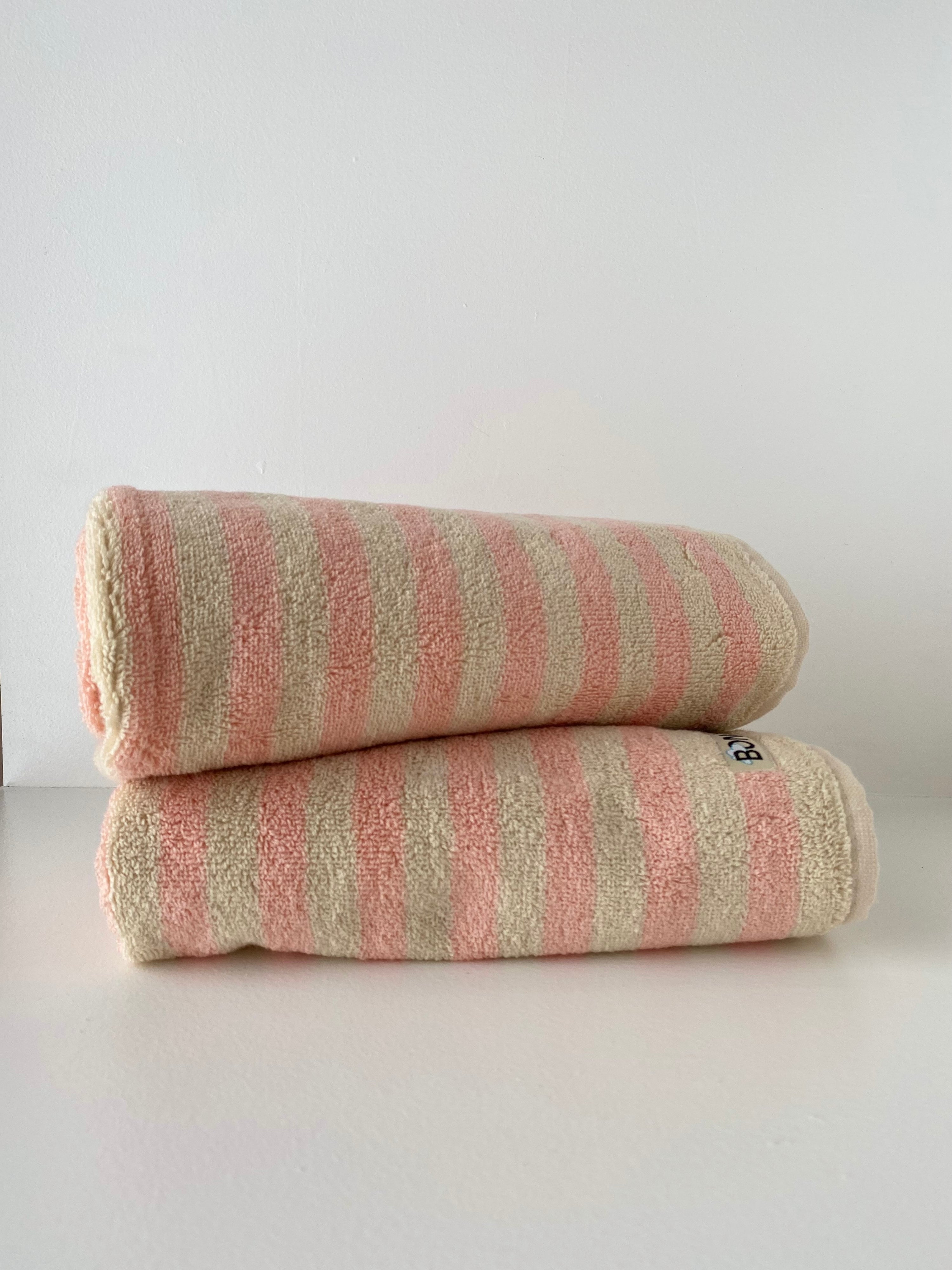 Naram towels, Tropical & Cream
