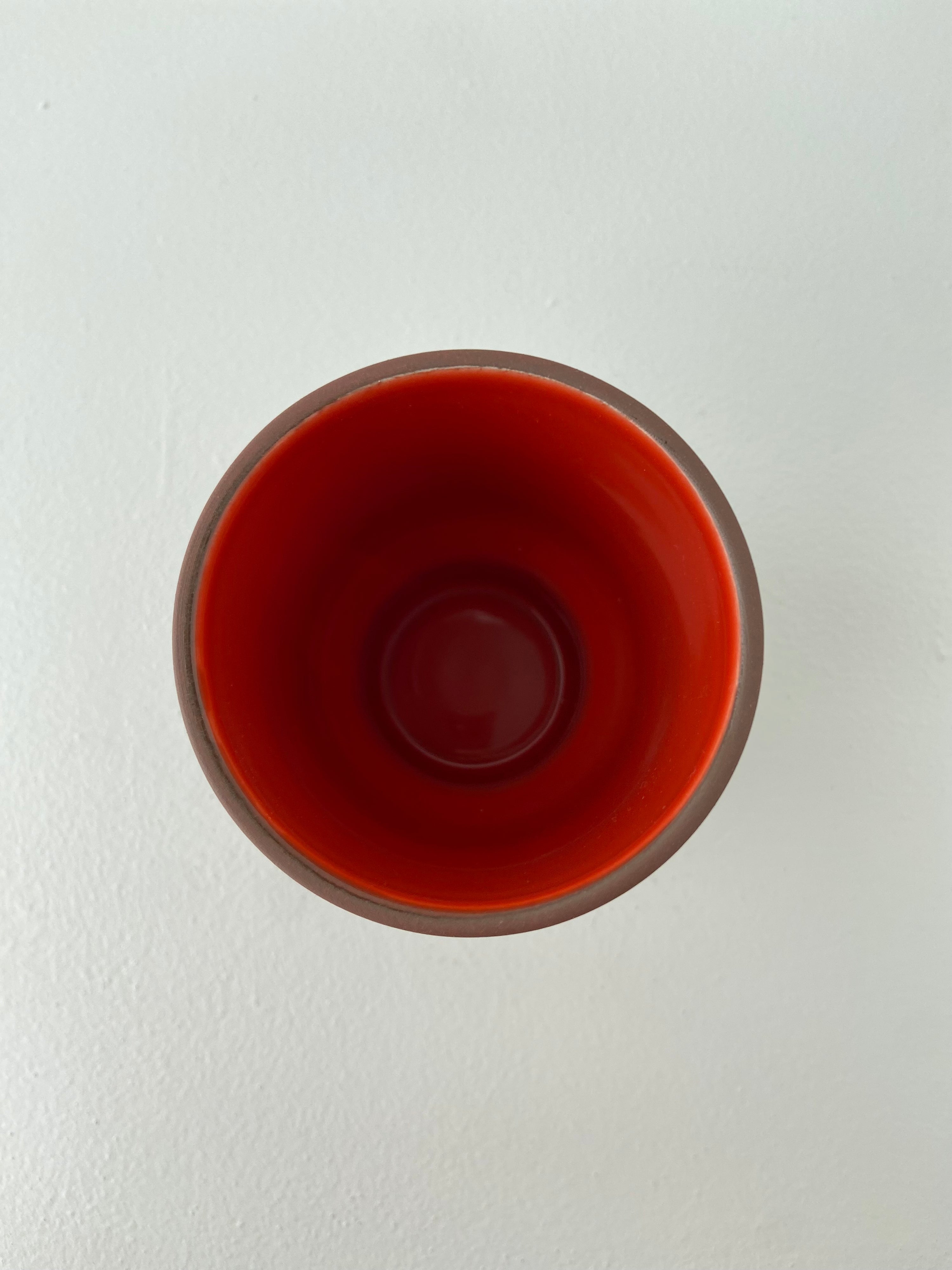 Clayware, Cup, Tall, Terracotta/Red
