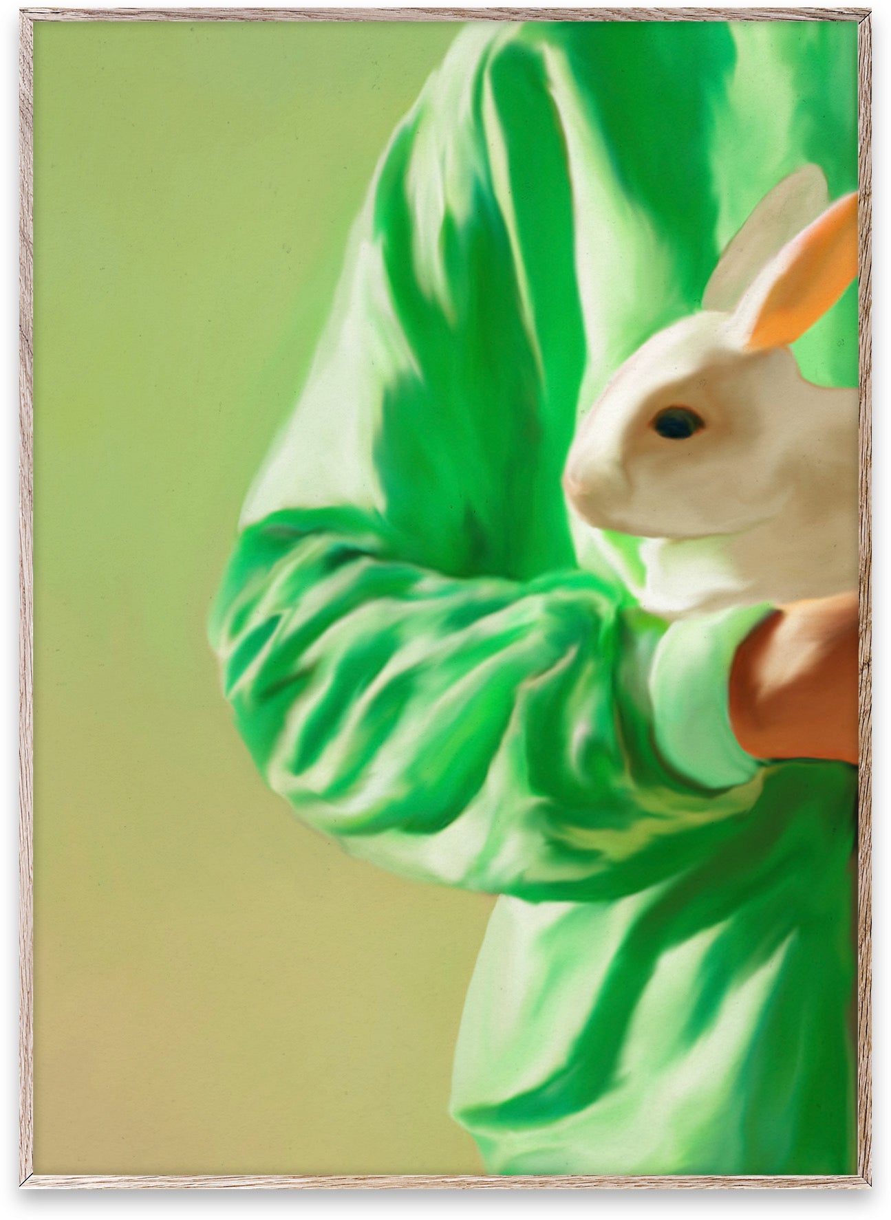 Plakat - white rabbit