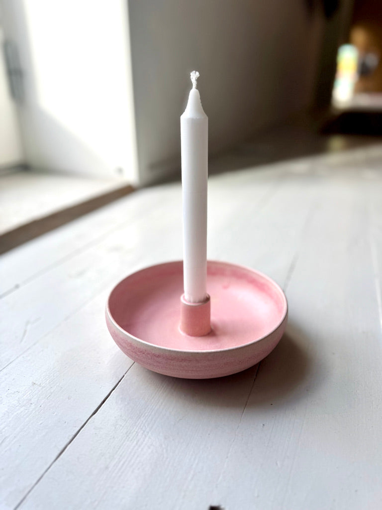 Oktober Lysestage - Rosa