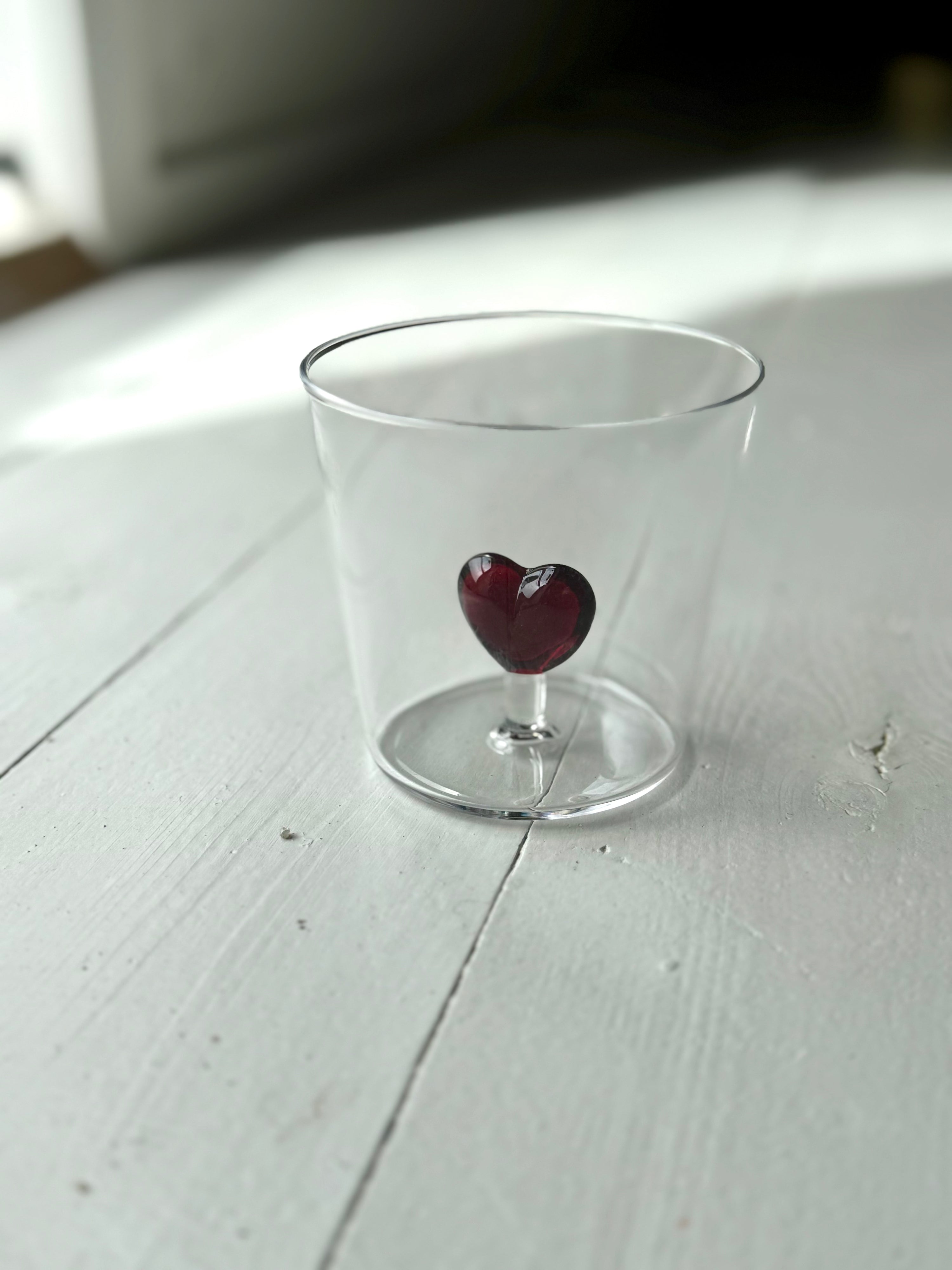 ANIMAL FARM tumbler red heart