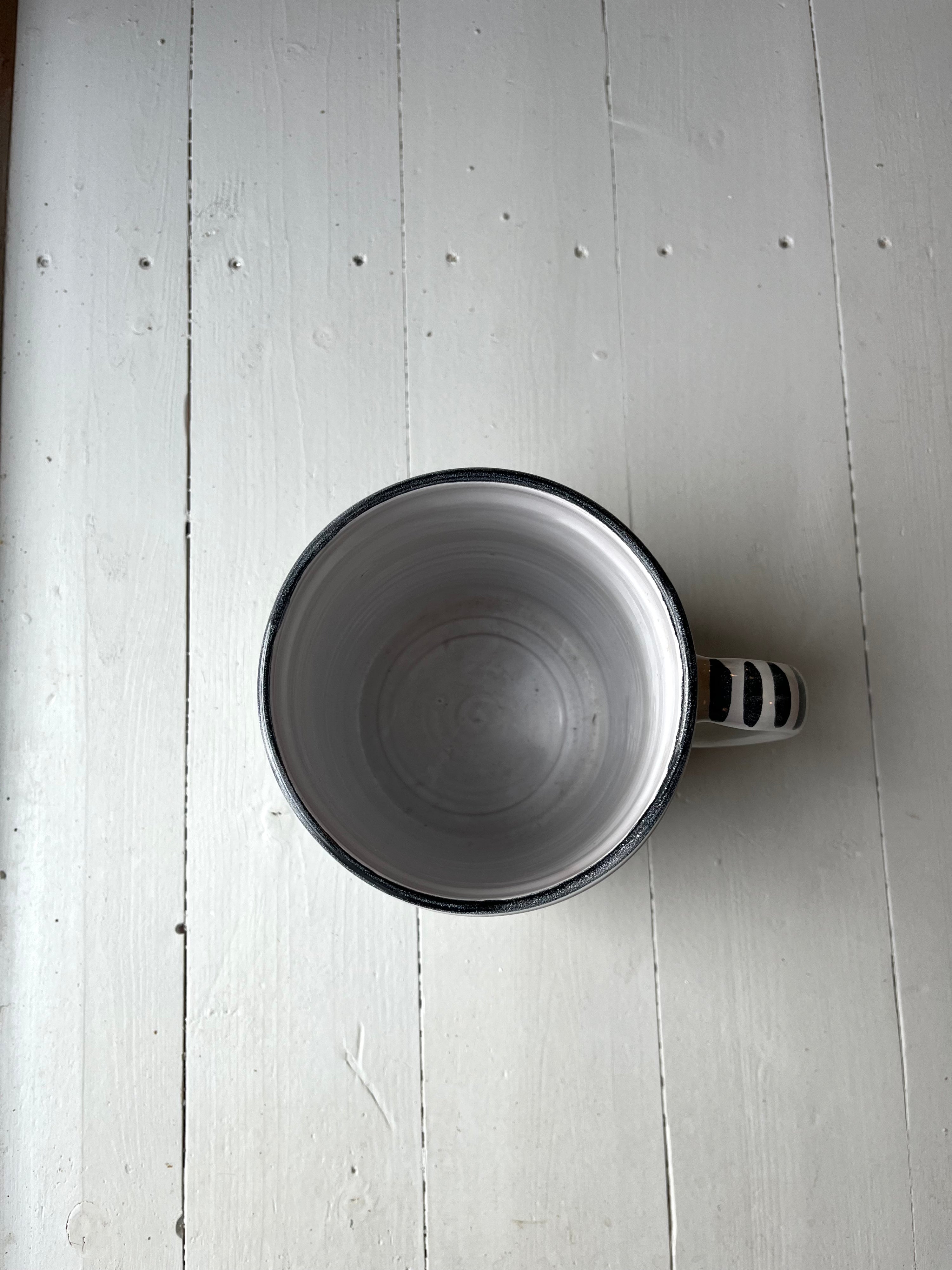 Vase med grønt/sort mønster - Vintage 146