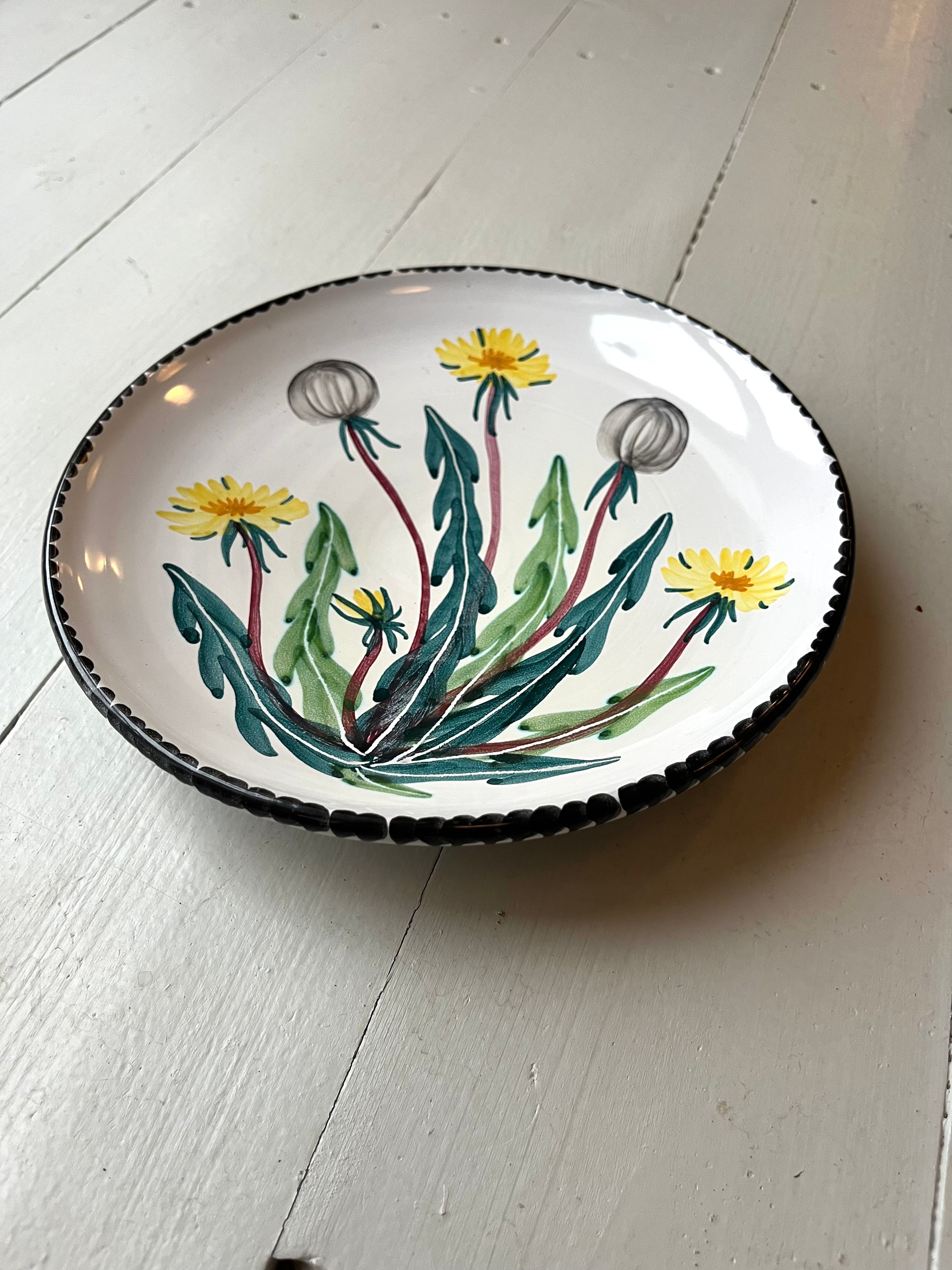 Tallerken fra Juelsminde- Vintage 123