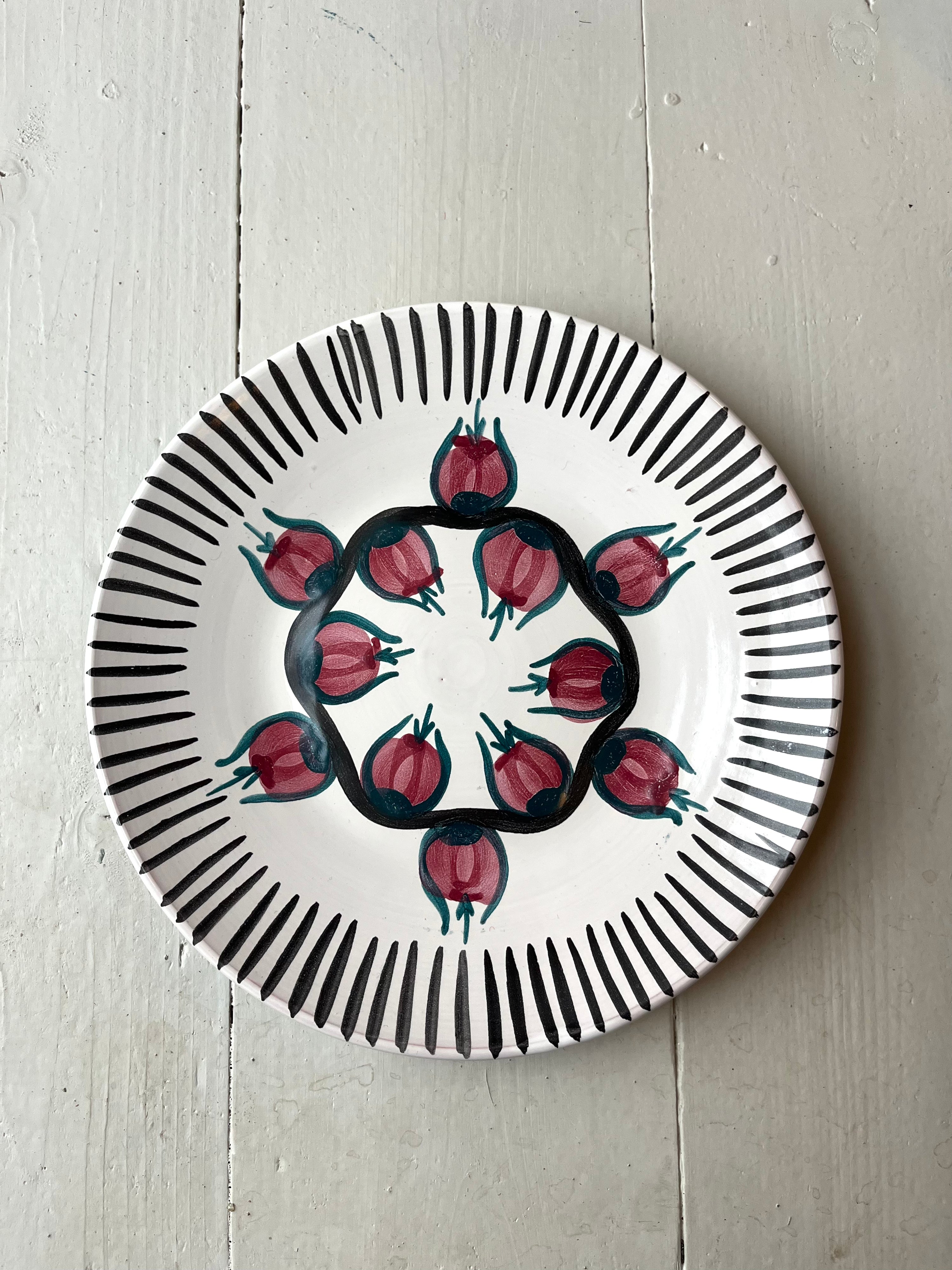 Blomstret kop & underkop - Vintage 137