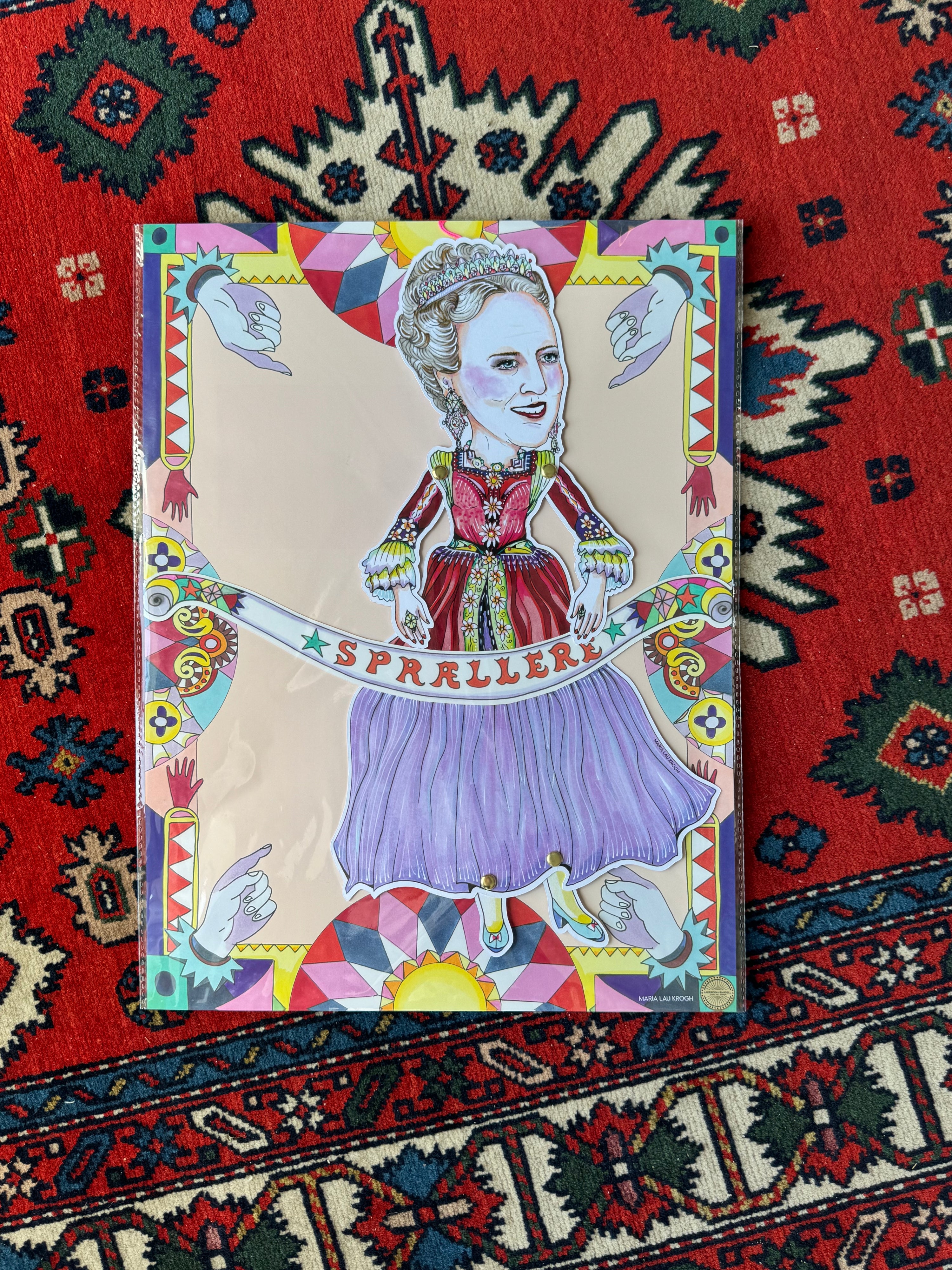 Sprællere - Dronning Margrethe
