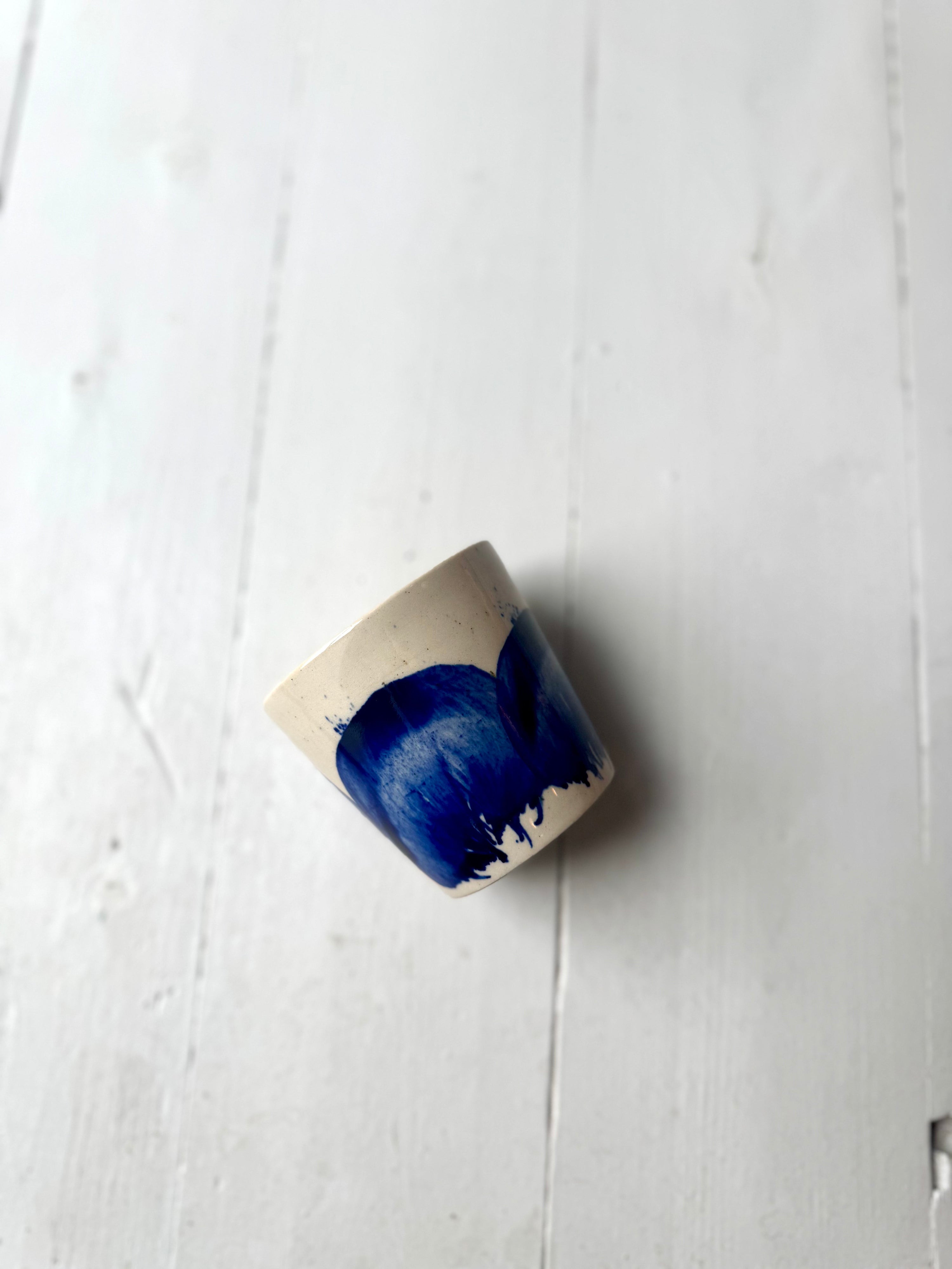 Original Cup, Blue Brush