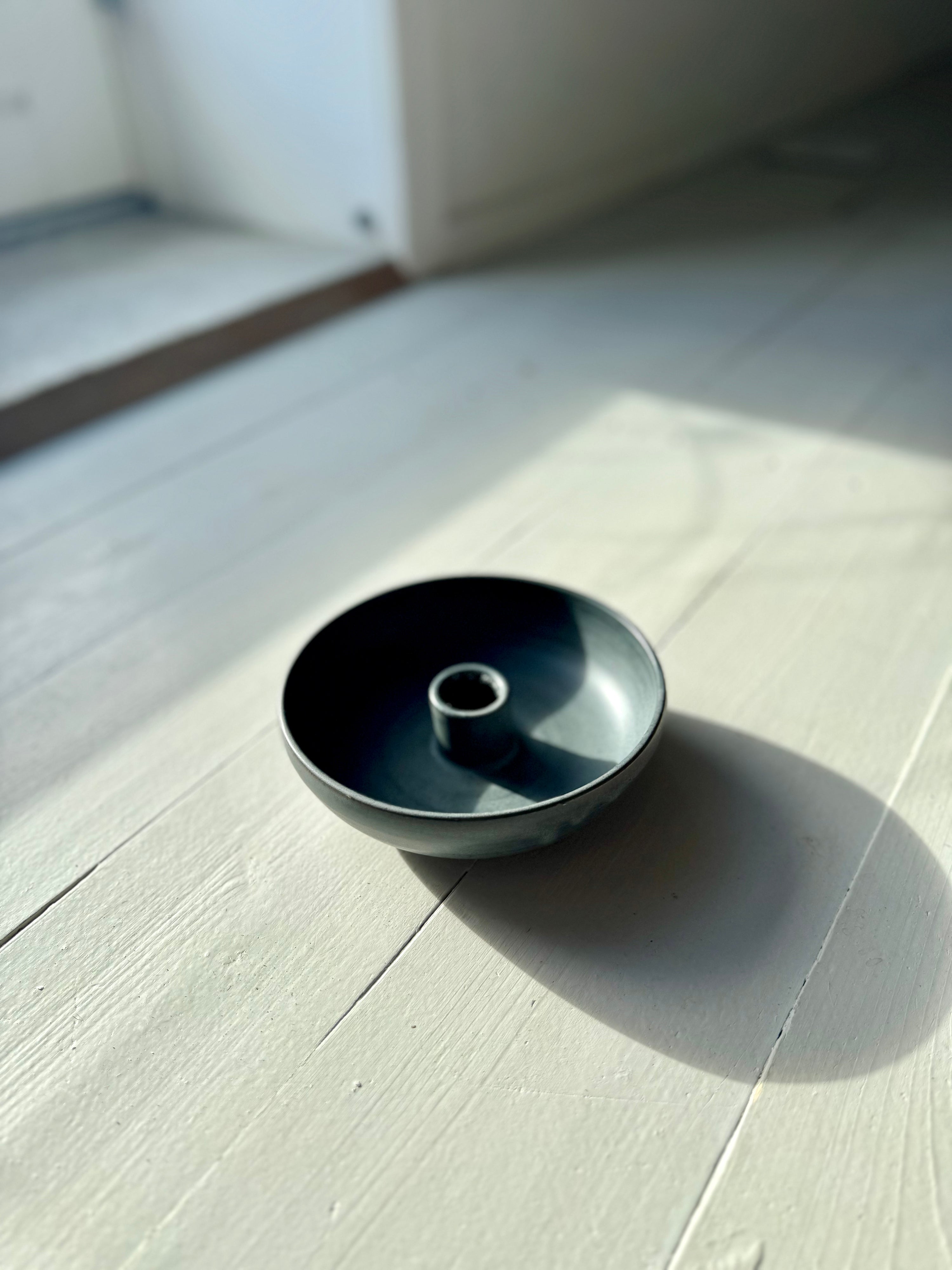 Oktober Lysestage lille - blå