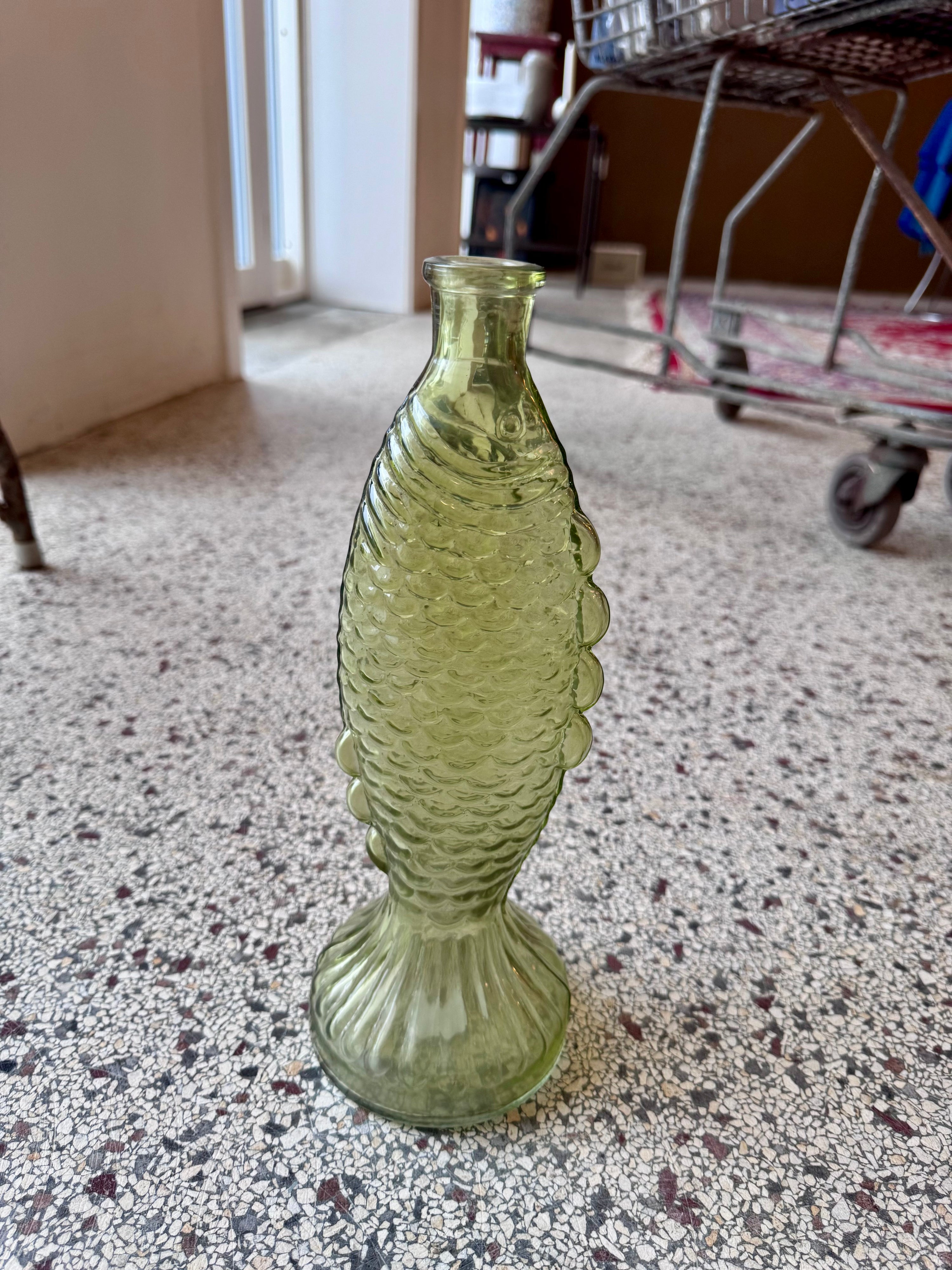 Fish glass vase - Madam Stolz