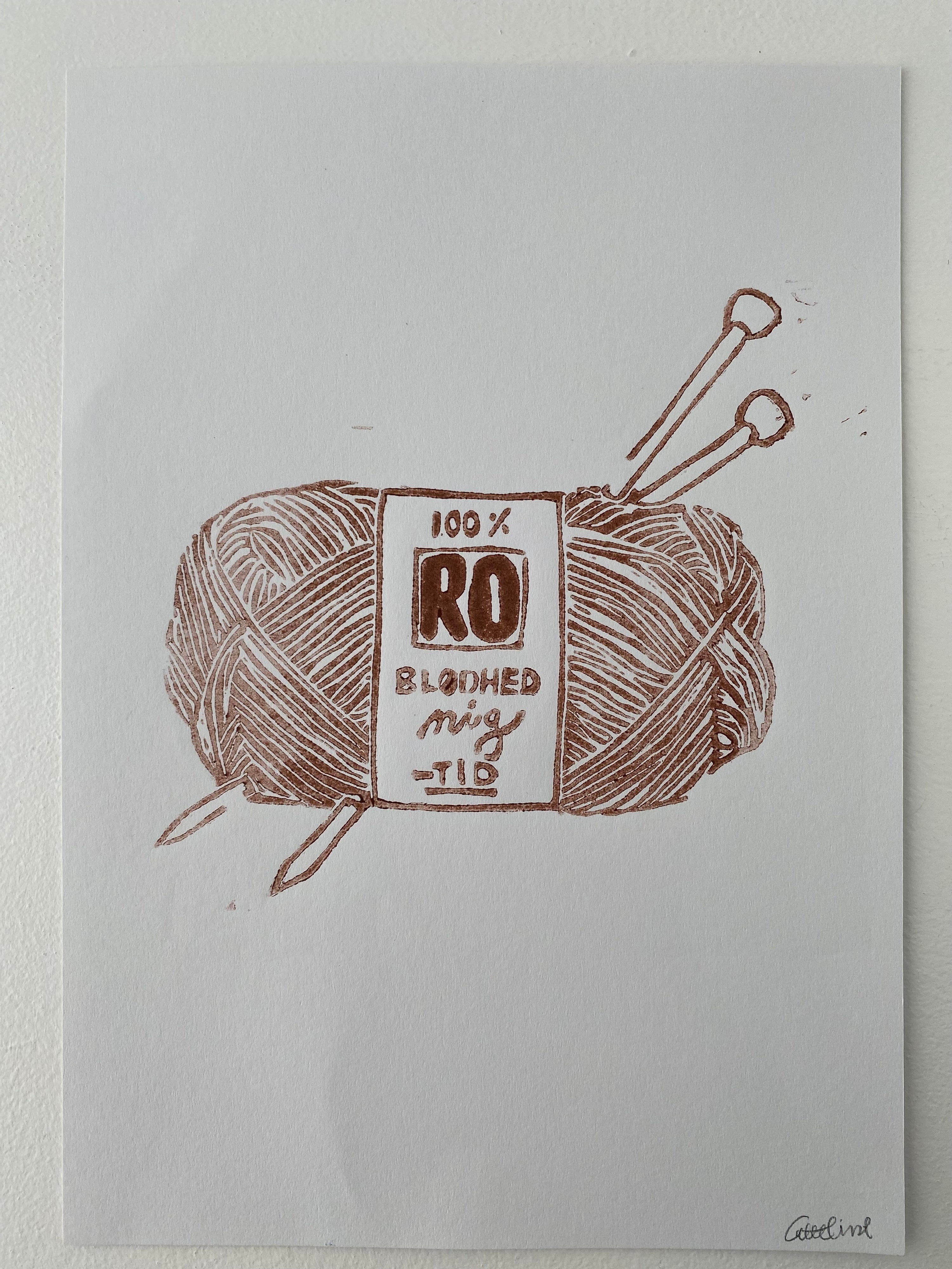 100% RO, Garnnøgle brun