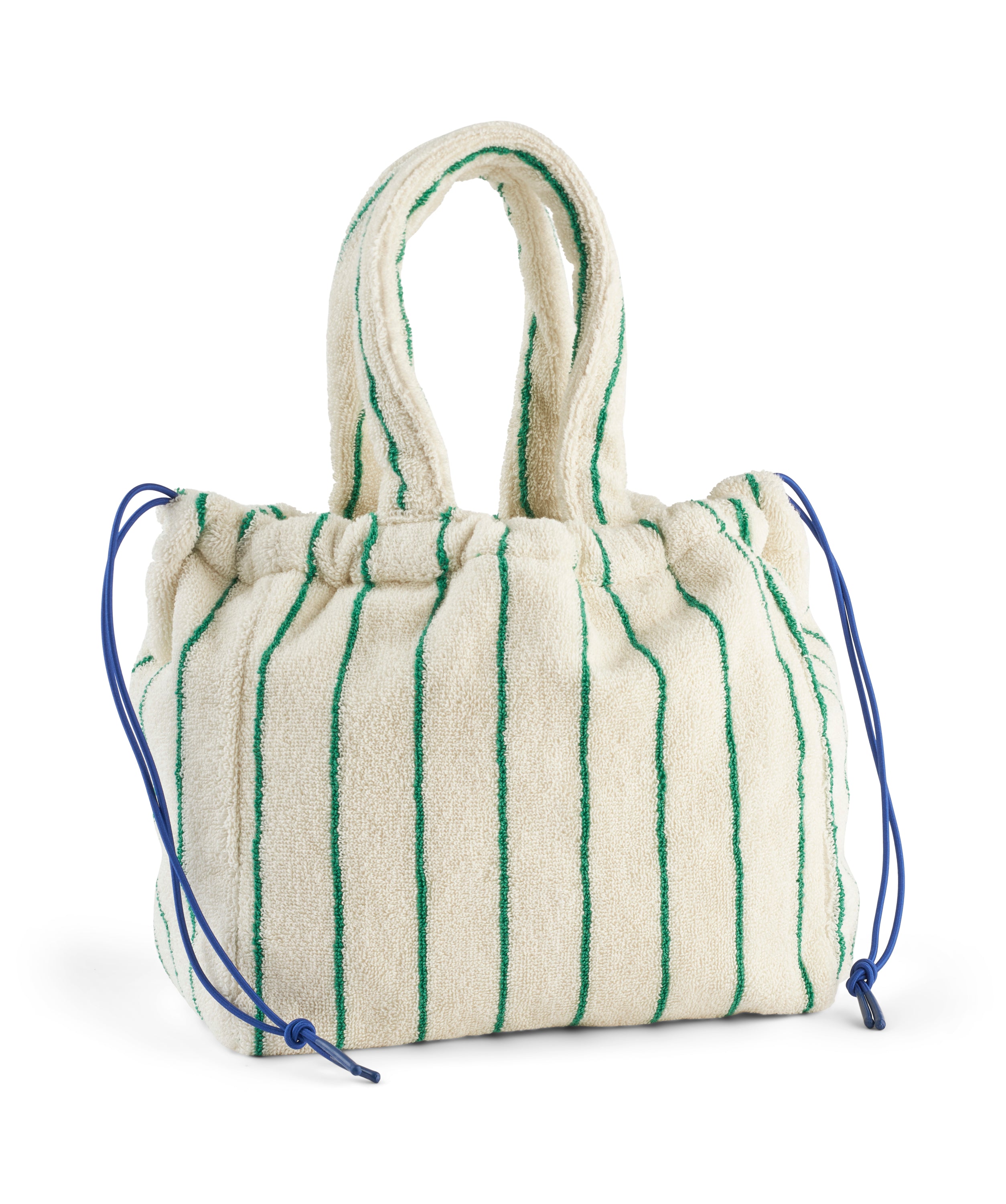 Naram handbag small, pure white & grass