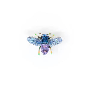 Broche Violet Carpenter Bee - Trovelore