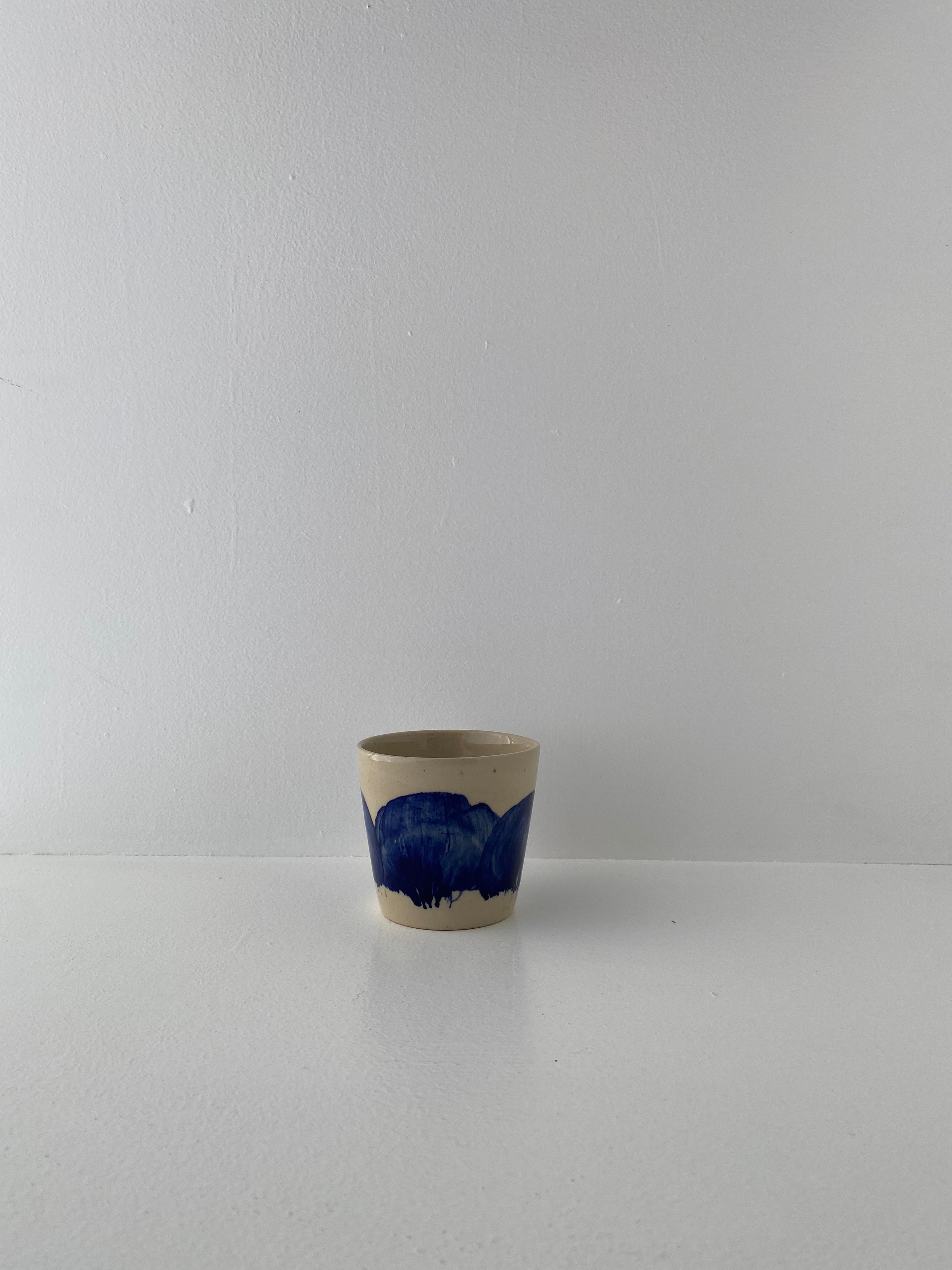 Original Cup, Blue Brush